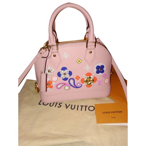 louis vuitton pink alma bb|louis vuitton alma bb outfits.